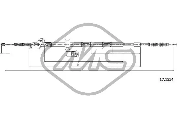 Comprar Cable de freno de mano trasero derecho Toyota RAV4 I XA