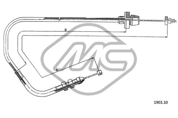 Comprar Cable del acelerador Fiat Panda I 141A a bajo precio