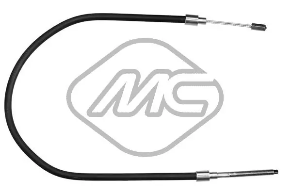 Cable de freno de mano trasero izquierdo para Citroen 2 CV 