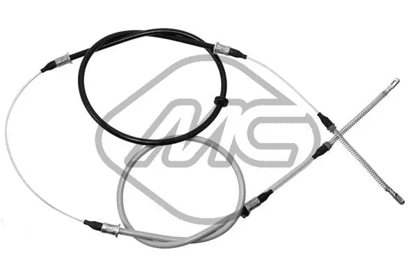Cable de freno de mano trasero derecho/izquierdo para Opel Kadett 31-34, 41-44
