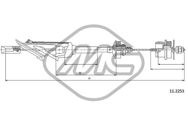Precio del repuesto Cable embrague Saxo  hatchback