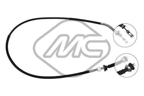 Cable embrague para Honda Civic IV (ED, EF)