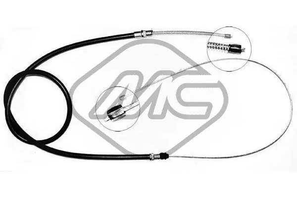 Cable de freno de mano trasero derecho/izquierdo para Renault Master T