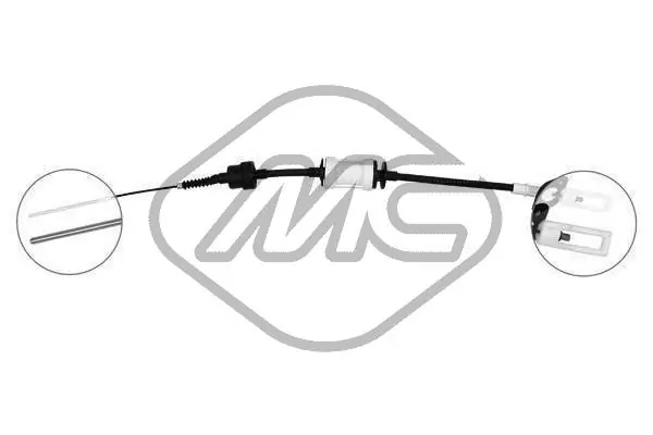 Cable de accionamiento del embrague Fiat Punto I (1993-1999)