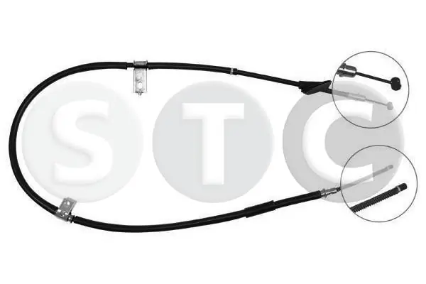 Cable de freno de mano trasero izquierdo para Hyundai Atos MX