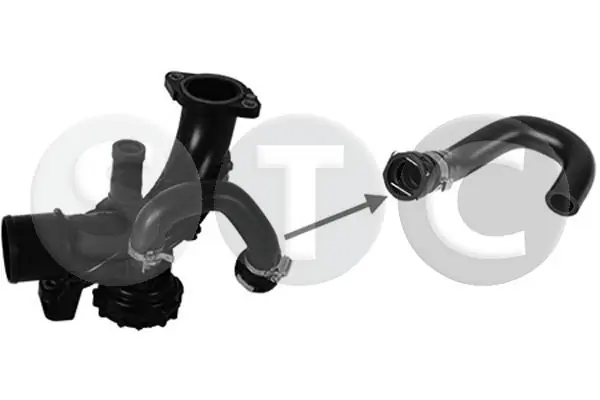 Manguera de ventilación del cárter para Renault Clio III (BR01, CR01)