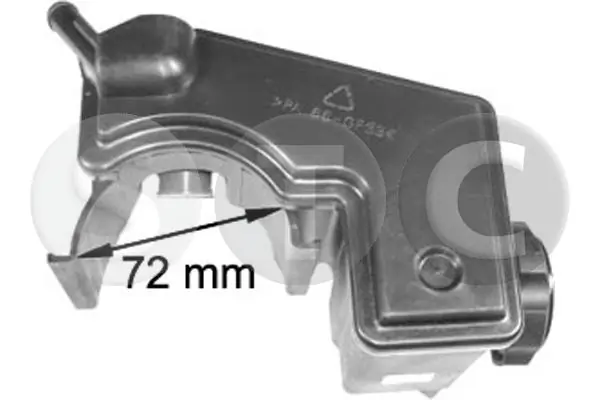 Depósito de bomba de dirección hidráulica Peugeot 206 2A/C