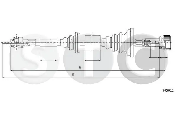 Cable del velocímetro Mercedes C  (W201)
