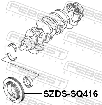SZDSSQ416 Febest Dámper