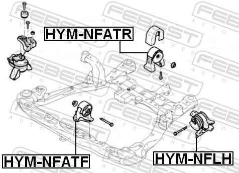 Comprar Soporte de motor delantero Hyundai Sonata V NF