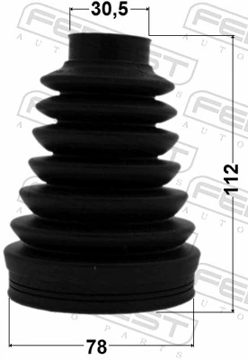 2315PT5 Febest Fuelle palier delantero interior