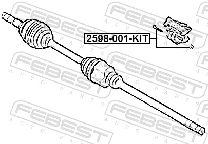 2598001KIT Febest