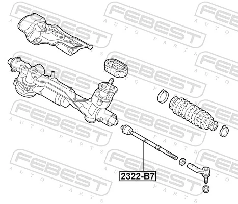 Bieleta de direccion para Volkswagen Touran III (5T1)