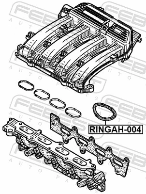 Junta superior del colector de admisión para Nissan Primastar  X83