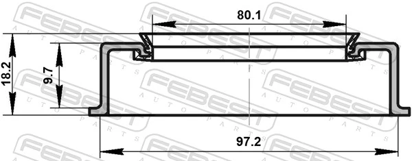 95ADY82971018X Febest