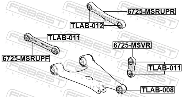 Soporte estabilizador Tesla Model S liftback (5YJS) (2016 - 2026) precio, desde 27,00 EUR