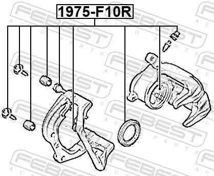 Kit de reparación, pinza de freno trasero BMW 5 sedán (G30, F90) (2016 - 2026) precio, desde 11,75 EUR