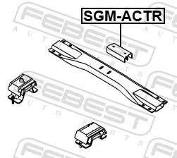 Taco de motor para SsangYong Actyon  CJ