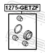Kit de reparación, pinza de freno delantero Hyundai Accent II sedán (LC) (1999 - 2005) precio, desde 8,64 EUR