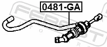 Comprar Cilindro maestro de embrague Mitsubishi Lancer X CY_A, CZ_A