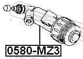  Bombin de embrague Mazda 3 