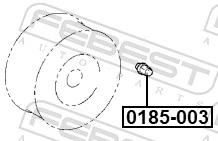 Perno de rueda para Toyota Land Cruiser  J200