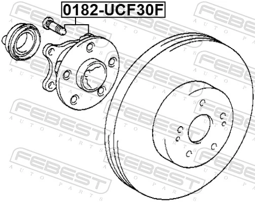 Comprar Buje de rueda delantero Lexus LS  UCF30