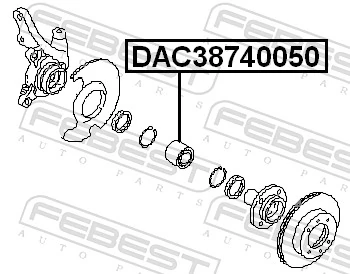Comprar KRT7019 Breda Cojinete de rueda delantero