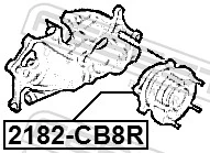 Cubo de rueda trasero Ford Focus 3