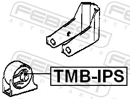 TMBIPS Febest Soportes de motor delantero