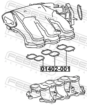 Junta superior del colector de admisión para Toyota Camry VI V40
