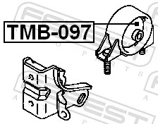 Soporte de caja de velocidades para Toyota Corolla  E9