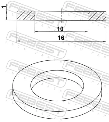 94000373 Peugeot/Citroen Junta del tapón del cárter de aceite