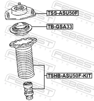 TSHBASU50FKIT Febest