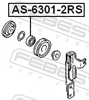  Rodamiento alternador Renault Trucks MAGNUM 3