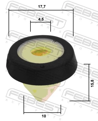 Clip de fijación de parachoques trasero Bentley N10621301 precio, desde 0,36 EUR