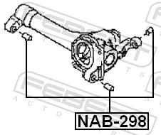 Silentblock del soporte del diferencial delantero Renault (RVI) 54721EA300 precio, desde 19,51 EUR