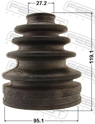 Fuelle, semieje delantero interior Toyota Land Cruiser 100