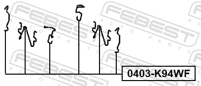 0403K94WF Febest