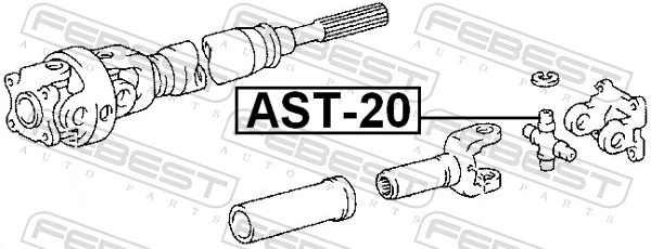 Comprar Cruceta Toyota Land Cruiser 80 J8