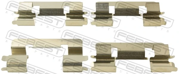 Comprar Juego de resortes de sujeción de pastillas de freno delanteras Toyota Corolla  E12U
