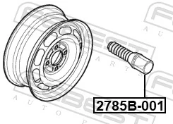 75949 AIC Tornillos para llantas