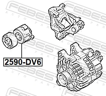 Tensor de la correa trapecial Peugeot/Citroen TF077H precio, desde 27,64 EUR