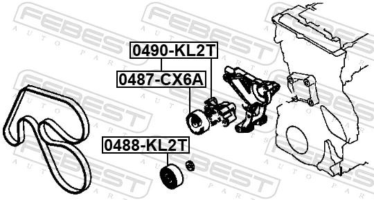 0488KL2T Febest