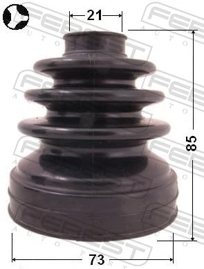 0215B10RS Febest Fuelle, junta homocinética interior derecha delantera
