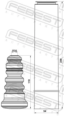 Comprar Tope de amortiguador trasero y guardapolvo Mazda 3  BL