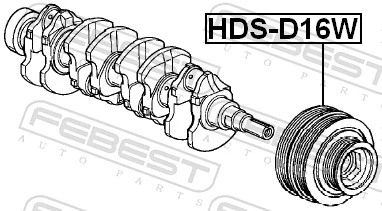 Dámper para Honda Civic VII EU, EP, EV