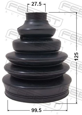  Fuelle de palier delantero exterior Skoda Octavia 