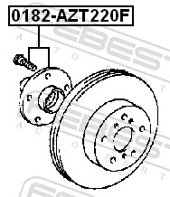 Buje de rueda delantero Toyota Avensis I sedán (T22) (1997 - 2003) precio, desde 34,42 EUR