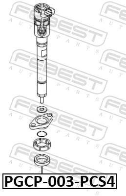 9646510980 Fiat/Alfa/Lancia Arandela de asiento del inyector